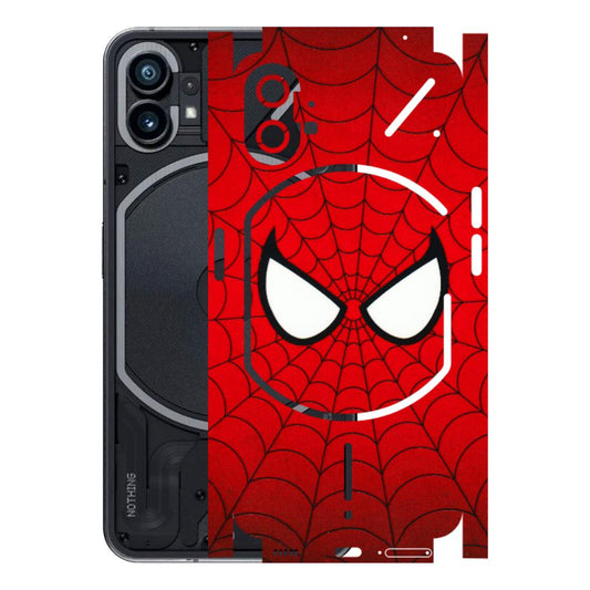 Nothing Phone Skins (All Models) - Spidey Eyes - 3D Embossed Finish (L-257) Nothing Phone 1 5G