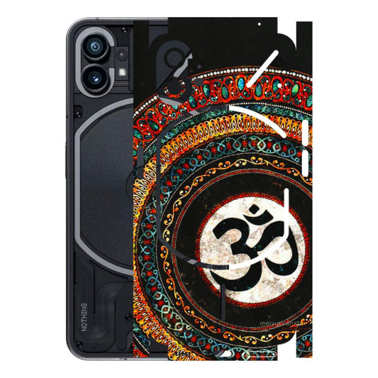 Nothing Phone Skins (All Models) - Aum Chant Abstract - 3D Embossed Finish (L-42) Nothing Phone 1 5G