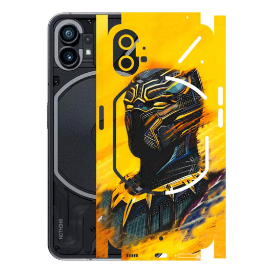 Nothing Phone Skins (All Models) - Yellow Panther - 3D Embossed Finish (L-54) Nothing Phone 1 5G