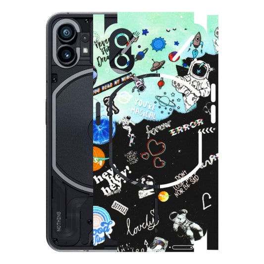 Nothing Phone Skins (All Models) - Living In A Space Dream - Matte Finish (M-46) Nothing Phone 1 5G