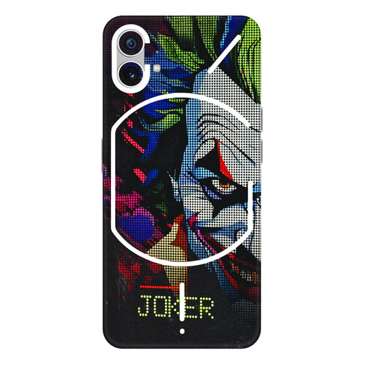 Nothing Phone Skins (All Models) - Joker Dot Matrix - 3D Embossed Finish (L-08) Nothing Phone 1 5G