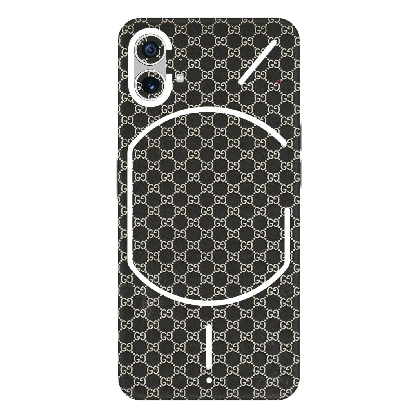 Nothing Phone Skins (All Models) - Black G Print - 3D Embossed Finish (L-109) Nothing Phone 1 5G