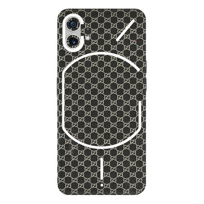 Nothing Phone Skins (All Models) - Black G Print - 3D Embossed Finish (L-109) Nothing Phone 1 5G