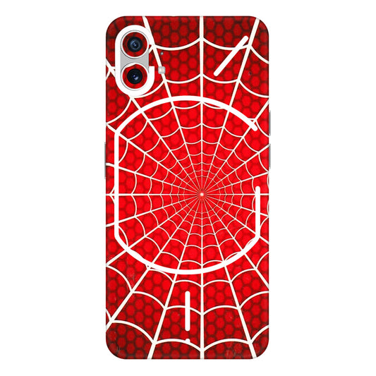 Nothing Phone Skins (All Models) - Classic Spidey Web - 3D Embossed Finish (L-115) Nothing Phone 1 5G