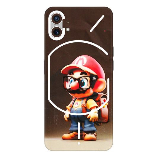 Nothing Phone Skins (All Models) - Little Mario - 3D Embossed Finish (L-119) Nothing Phone 1 5G