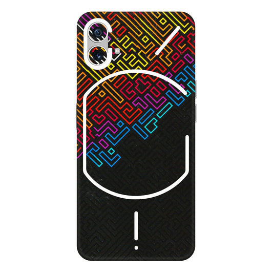 Nothing Phone Skins (All Models) - Dotme Pattern Art - 3D Embossed Finish (L-121) Nothing Phone 1 5G
