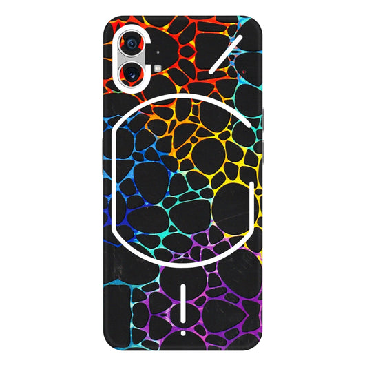 Nothing Phone Skins (All Models) - Abstract Art MultiColour - 3D Embossed Finish (L-133) Nothing Phone 1 5G