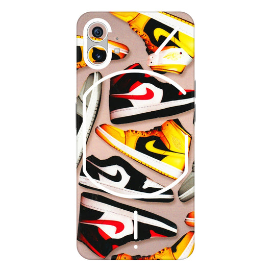 Nothing Phone Skins (All Models) - Sneaker Lover - 3D Embossed Finish (L-135) Nothing Phone 1 5G