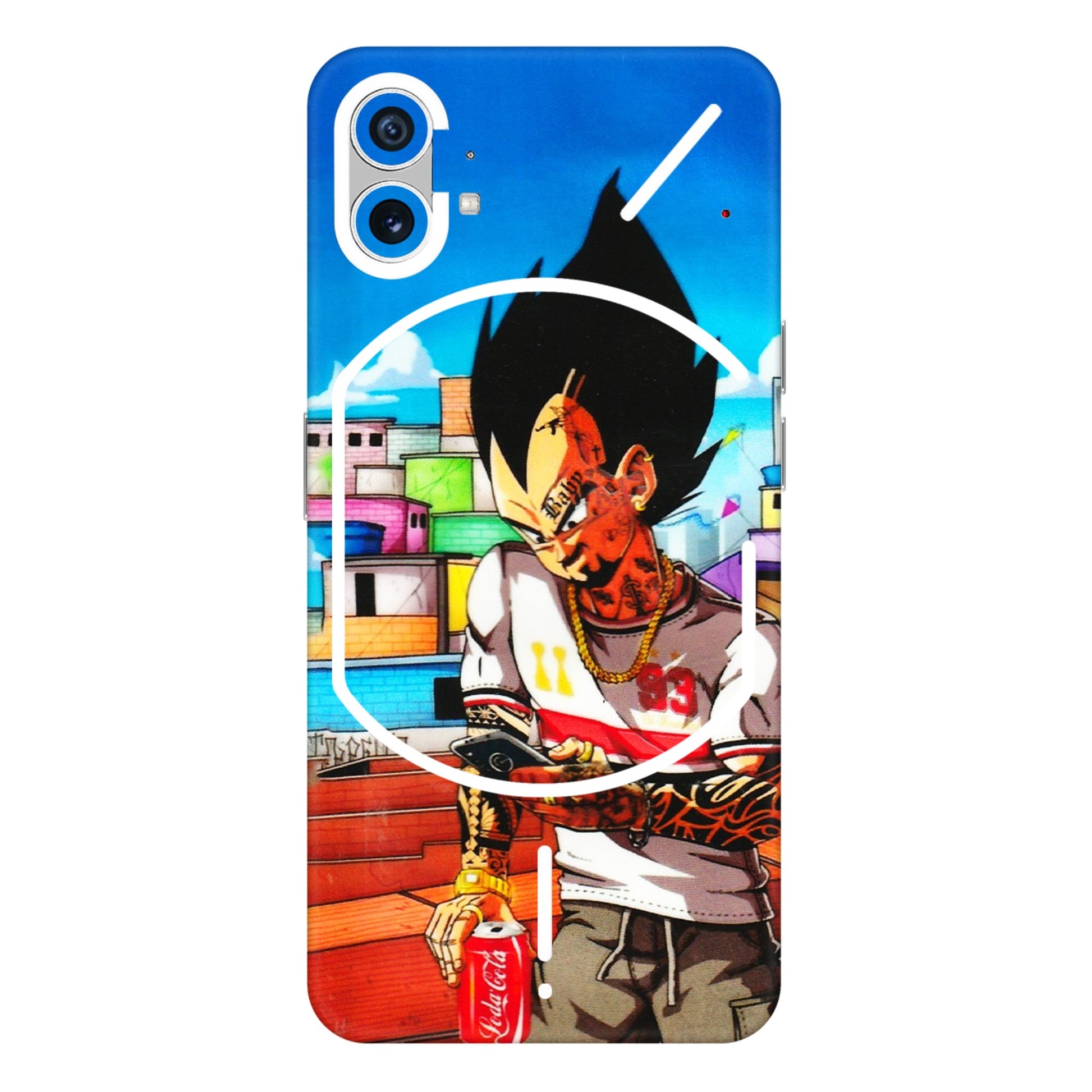 Nothing Phone Skins (All Models) - Vegeta - 3D Embossed Finish (L-136) Nothing Phone 1 5G