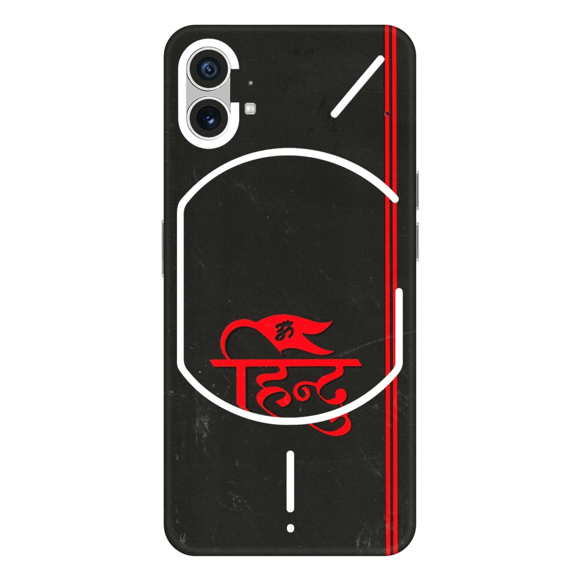 Nothing Phone Skins (All Models) - Hindu Black - 3D Embossed Finish (L-153) Nothing Phone 1 5G