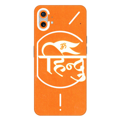 Nothing Phone Skins (All Models) - Hindu Kesari - 3D Embossed Finish (L-154) Nothing Phone 1 5G