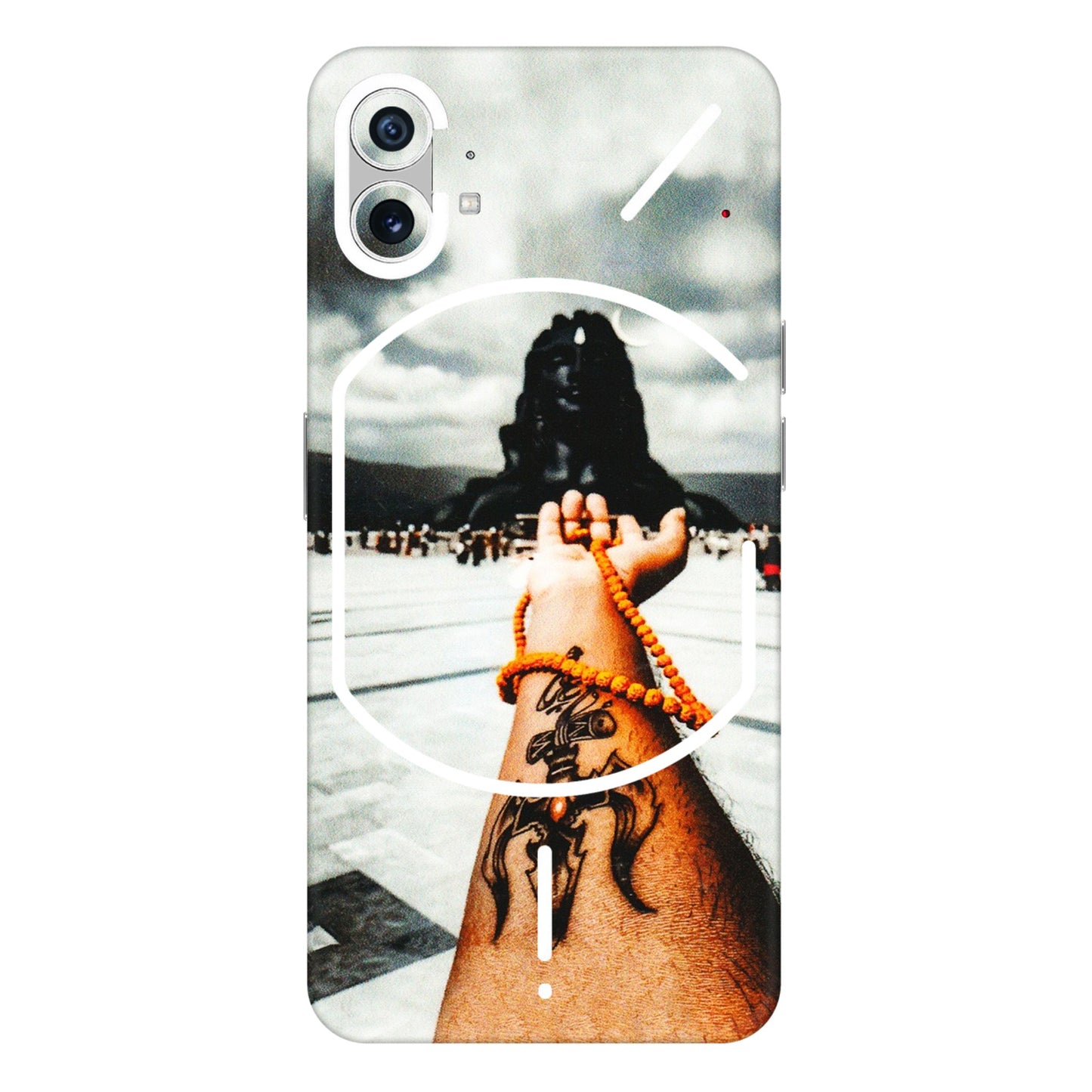 Nothing Phone Skins (All Models) - Jai Adiyogi Mahakaal - 3D Embossed Finish (L-164) Nothing Phone 1 5G