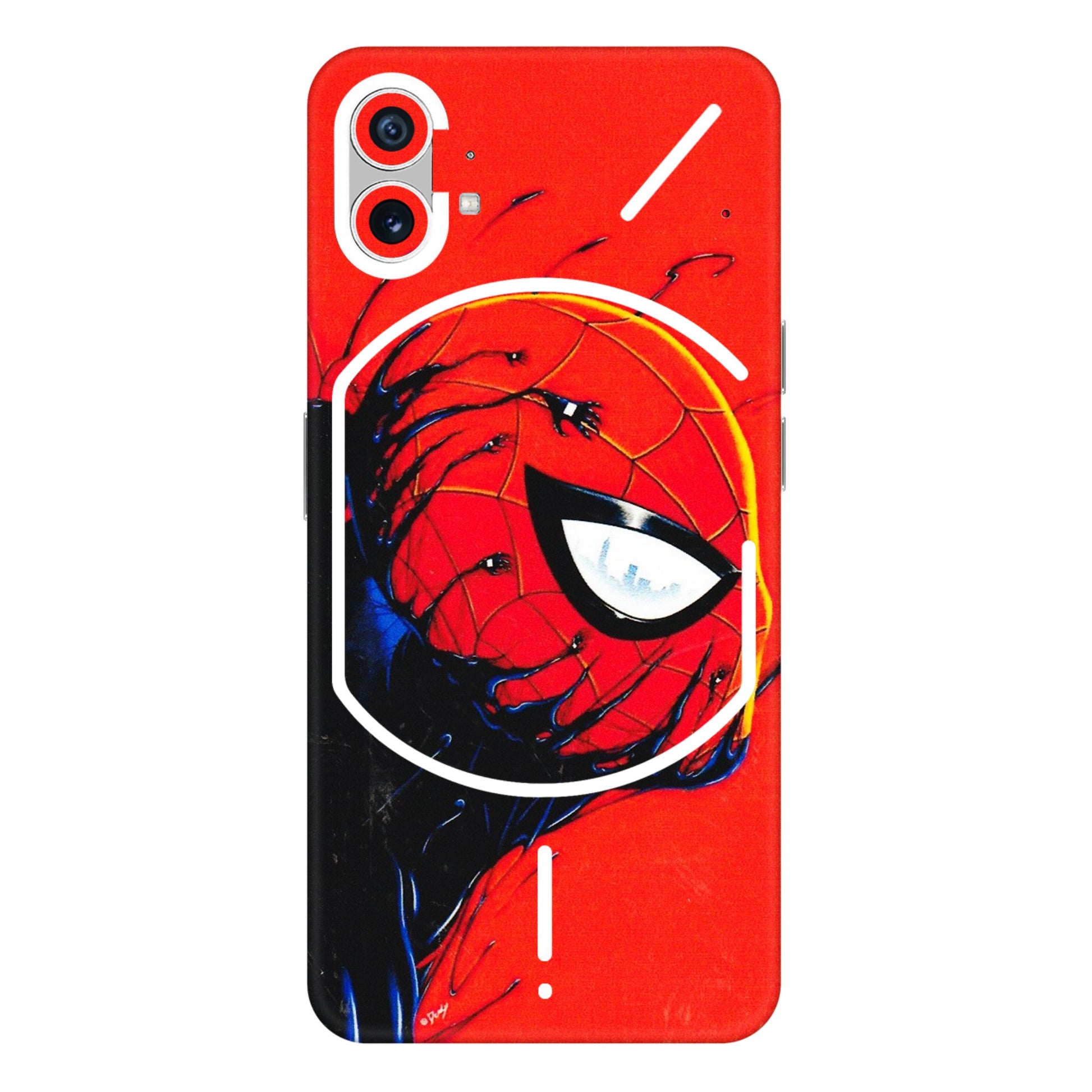 Nothing Phone Skins (All Models) - Spiderman Face Venom - 3D Embossed Finish (L-165) Nothing Phone 1 5G
