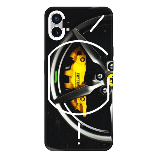 Nothing Phone Skins (All Models) - Ferrari Wheel Alloy - 3D Embossed Finish (L-173) Nothing Phone 1 5G