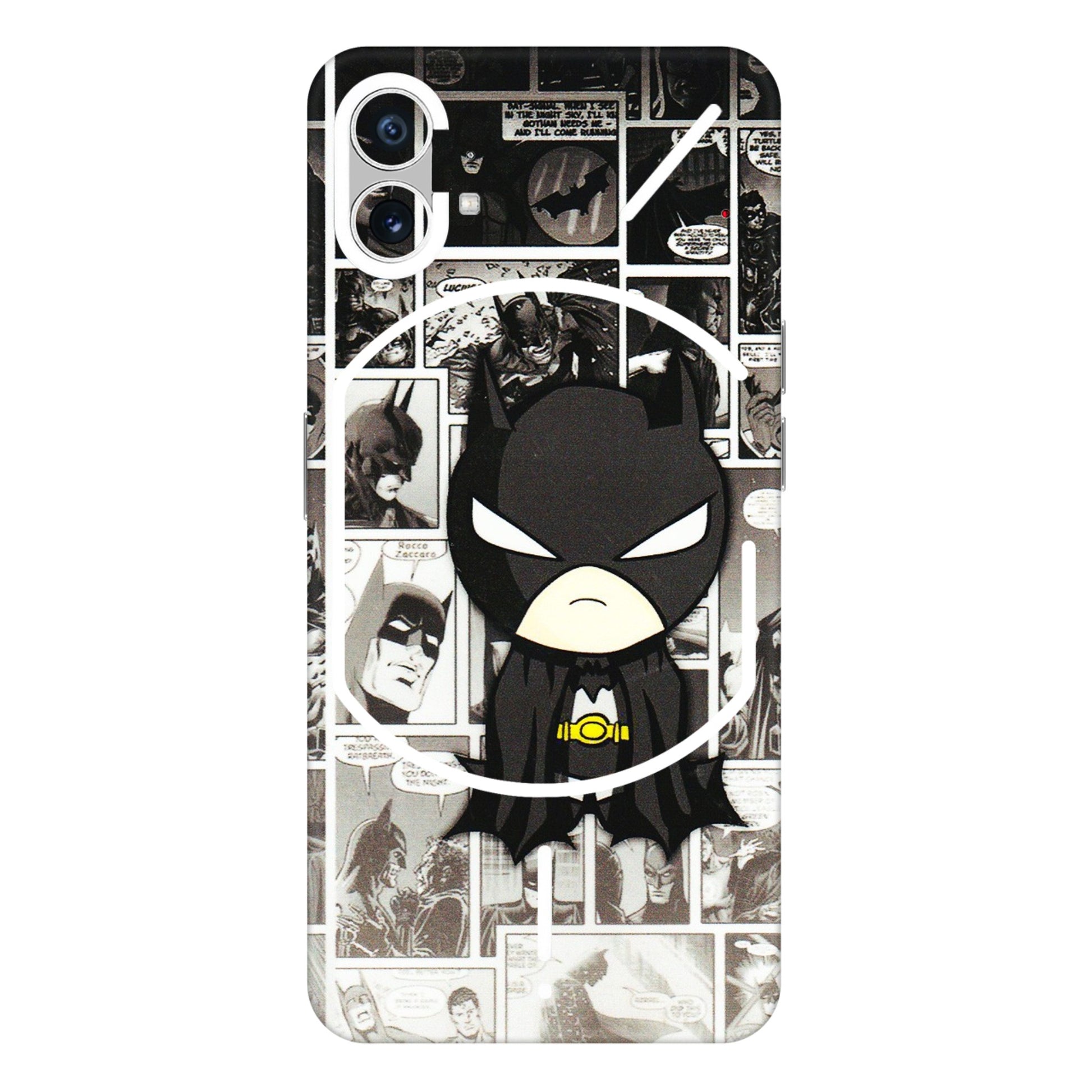 Nothing Phone Skins (All Models) - Toon Batman - 3D Embossed Finish (L-182) Nothing Phone 1 5G