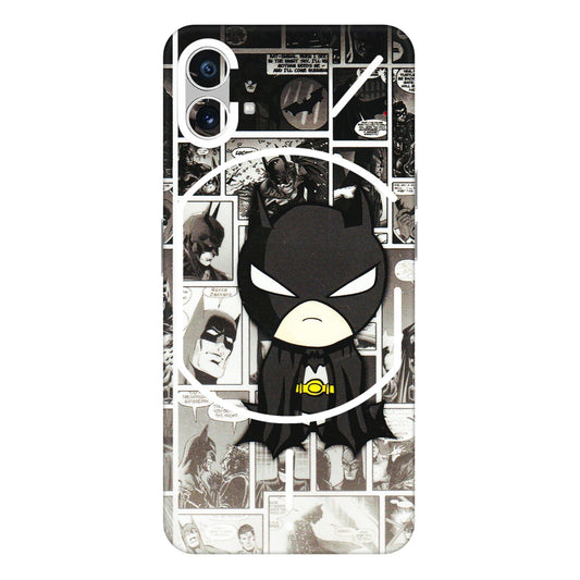 Nothing Phone Skins (All Models) - Toon Batman - 3D Embossed Finish (L-182) Nothing Phone 1 5G