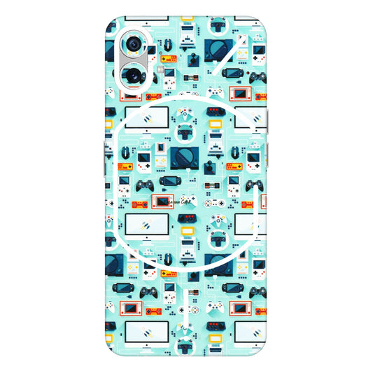 Nothing Phone Skins (All Models) - Gadgets Doodle - 3D Embossed Finish (L-184) Nothing Phone 1 5G