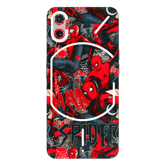 Nothing Phone Skins (All Models) - SpiderMan Cool - 3D Embossed Finish (L-188) Nothing Phone 1 5G