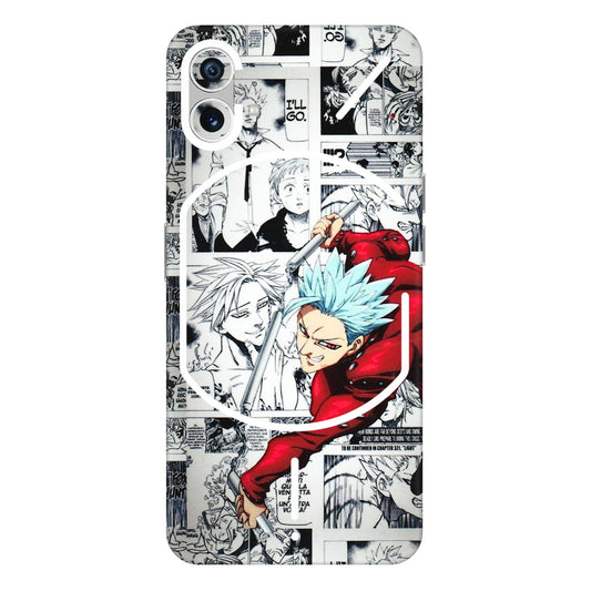 Nothing Phone Skins (All Models) - Anime Comic - 3D Embossed Finish (L-192) Nothing Phone 1 5G