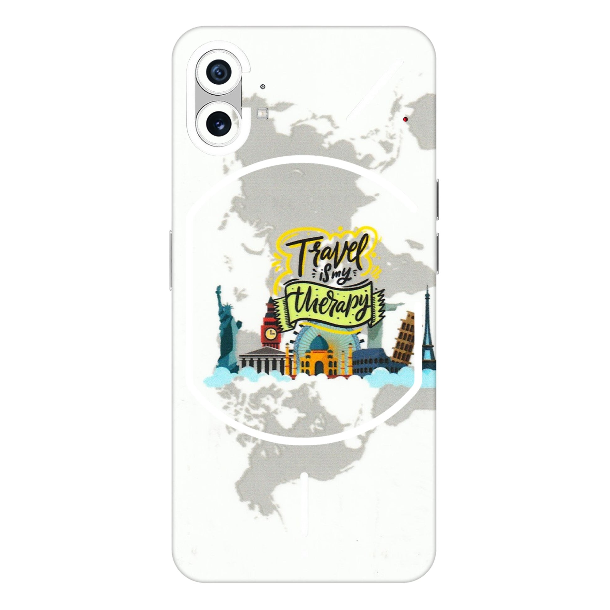 Nothing Phone Skins (All Models) - Travel Therapy - 3D Embossed Finish (L-199) Nothing Phone 1 5G