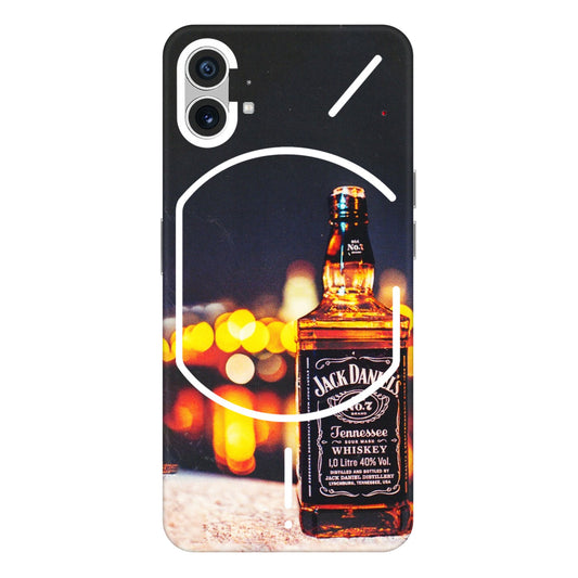 Nothing Phone Skins (All Models) - JD Whiskey Bottle - 3D Embossed Finish (L-20) Nothing Phone 1 5G