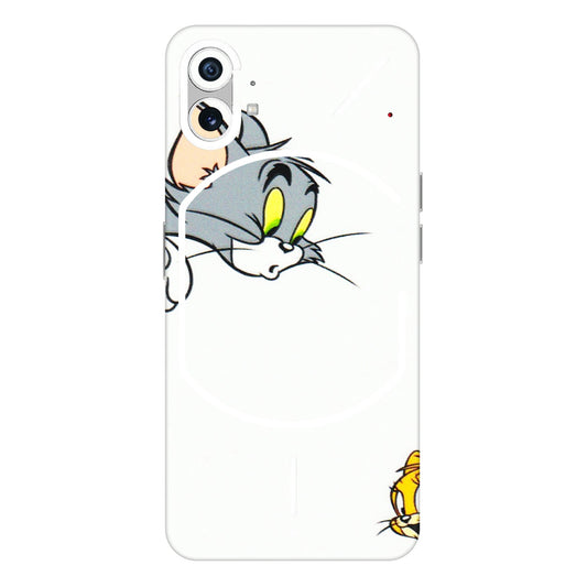 Nothing Phone Skins (All Models) - Cute Tom And Jerry - 3D Embossed Finish (L-220) Nothing Phone 1 5G