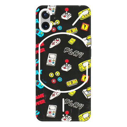 Nothing Phone Skins (All Models) - Gaming Doodles - 3D Embossed Finish (L-224) Nothing Phone 1 5G