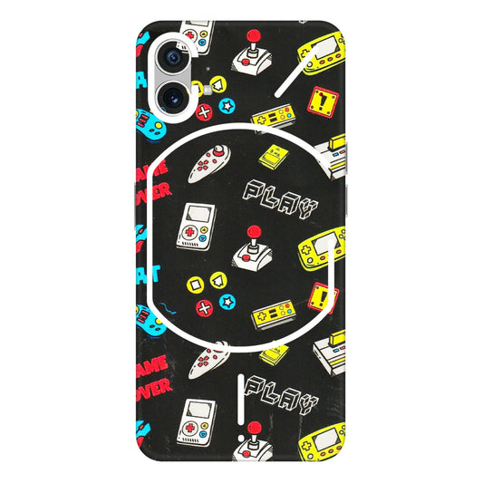 Nothing Phone Skins (All Models) - Gaming Doodles - 3D Embossed Finish (L-224) Nothing Phone 1 5G