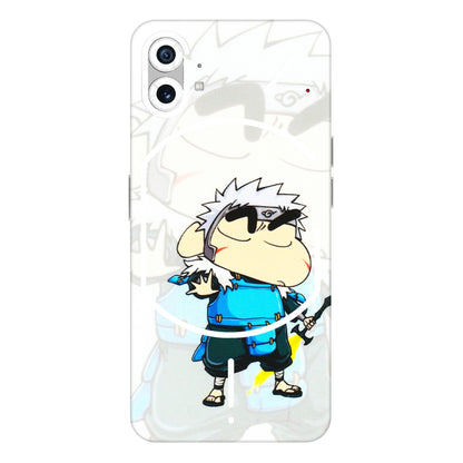 Nothing Phone Skins (All Models) - Angry Young Shinchan - 3D Embossed Finish (L-226) Nothing Phone 1 5G