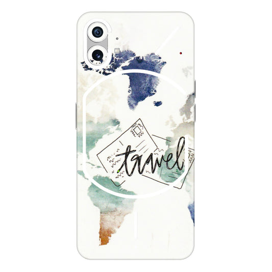 Nothing Phone Skins (All Models) - Travel The World - 3D Embossed Finish (L-232) Nothing Phone 1 5G