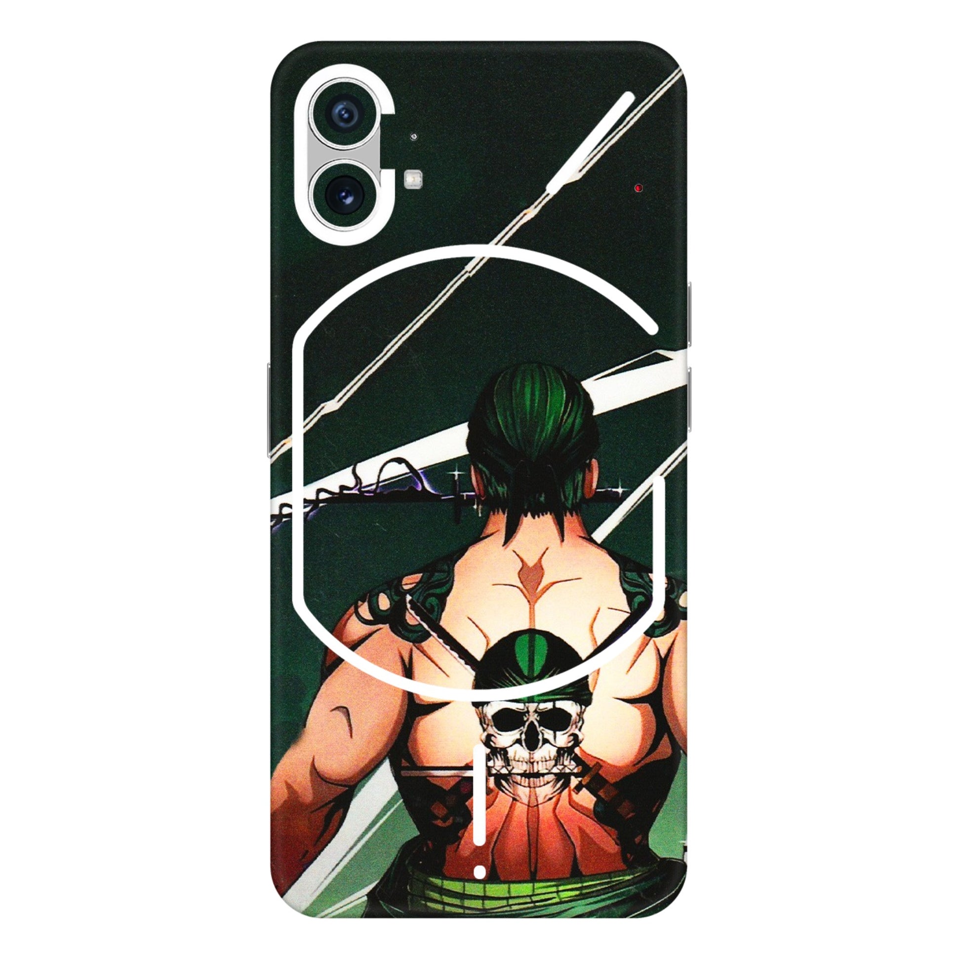 Nothing Phone Skins (All Models) - Zoro Anime - 3D Embossed Finish (L-23) Nothing Phone 1 5G