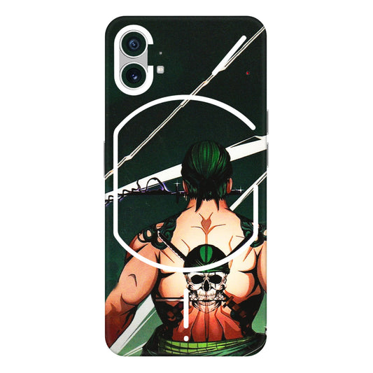 Nothing Phone Skins (All Models) - Zoro Anime - 3D Embossed Finish (L-23) Nothing Phone 1 5G