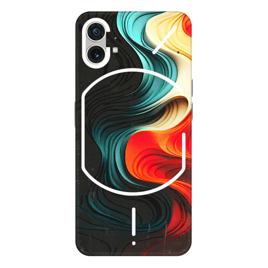 Nothing Phone Skins (All Models) - The Silky Swirl - 3D Embossed Finish (L-240) Nothing Phone 1 5G