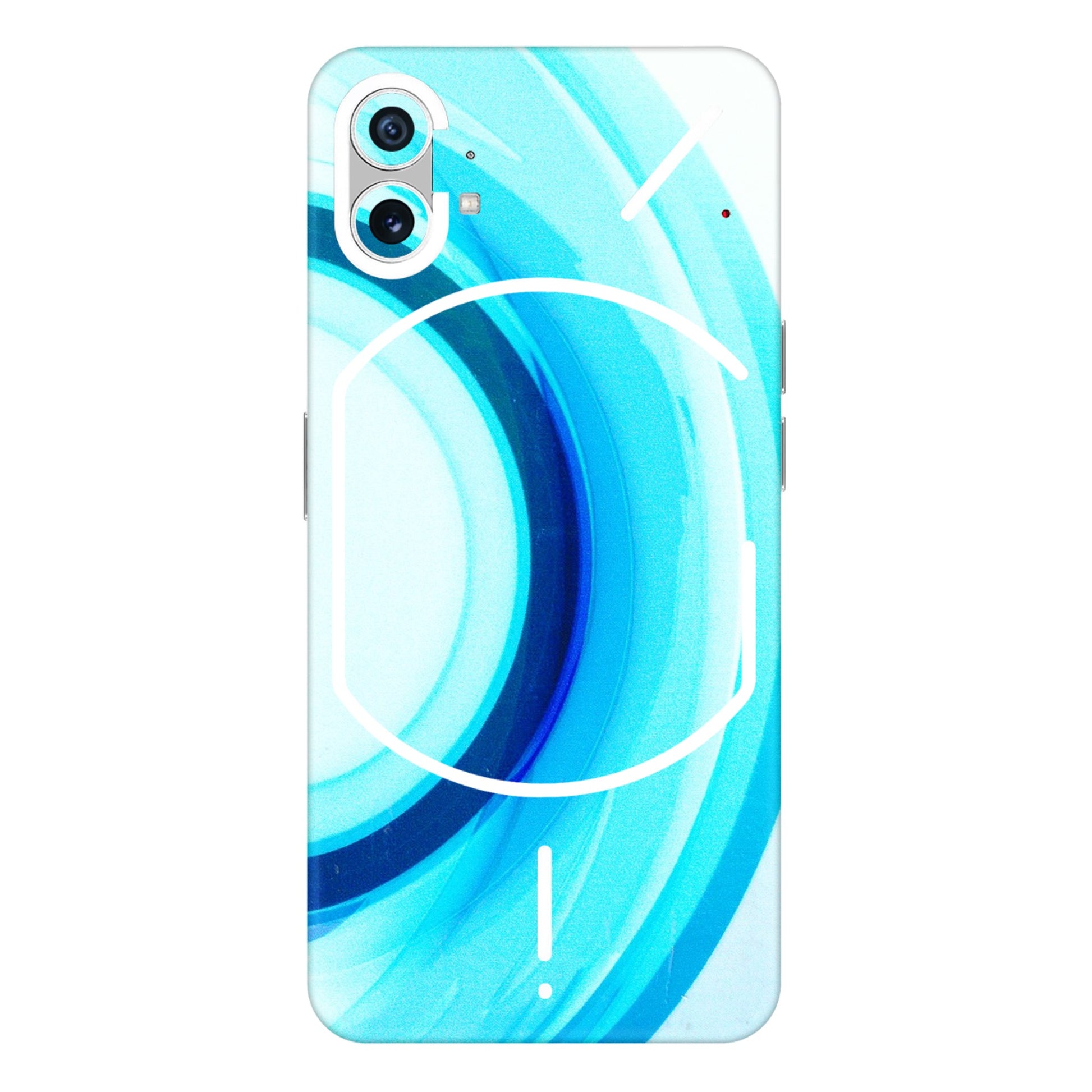 Nothing Phone Skins (All Models) - The Blue Curve - 3D Embossed Finish (L-244) Nothing Phone 1 5G