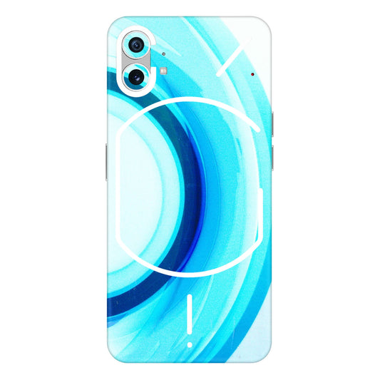 Nothing Phone Skins (All Models) - The Blue Curve - 3D Embossed Finish (L-244) Nothing Phone 1 5G
