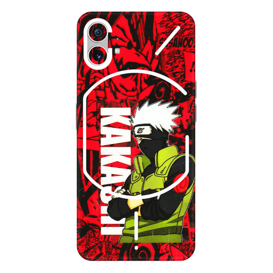 Nothing Phone Skins (All Models) - Kakashi Red Anime - 3D Embossed Finish (L-251) Nothing Phone 1 5G
