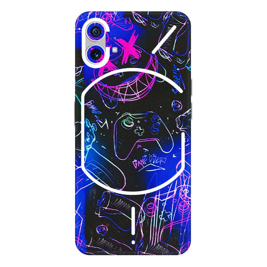 Nothing Phone Skins (All Models) - Gamers Paradise - 3D Embossed Finish (L-258) Nothing Phone 1 5G