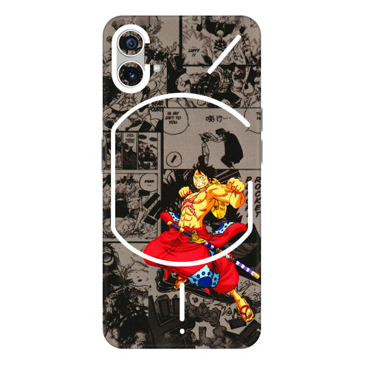 Nothing Phone Skins (All Models) - One Piece Rocket Punch Manga - 3D Embossed Finish (L-25) Nothing Phone 1 5G