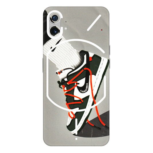 Nothing Phone Skins (All Models) - New Grey Sneaker - 3D Embossed Finish (L-261) Nothing Phone 1 5G