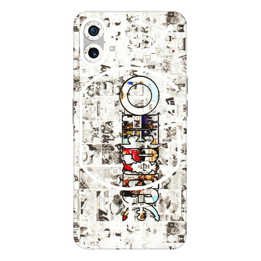 Nothing Phone Skins (All Models) - One Piece Manga - 3D Embossed Finish (L-26) Nothing Phone 1 5G