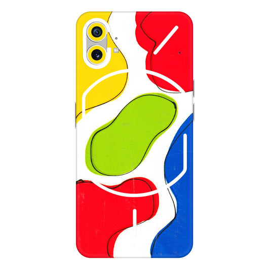 Nothing Phone Skins (All Models) - RGB Colour Paint  Latest - 3D Embossed Finish (L-284) Nothing Phone 1 5G