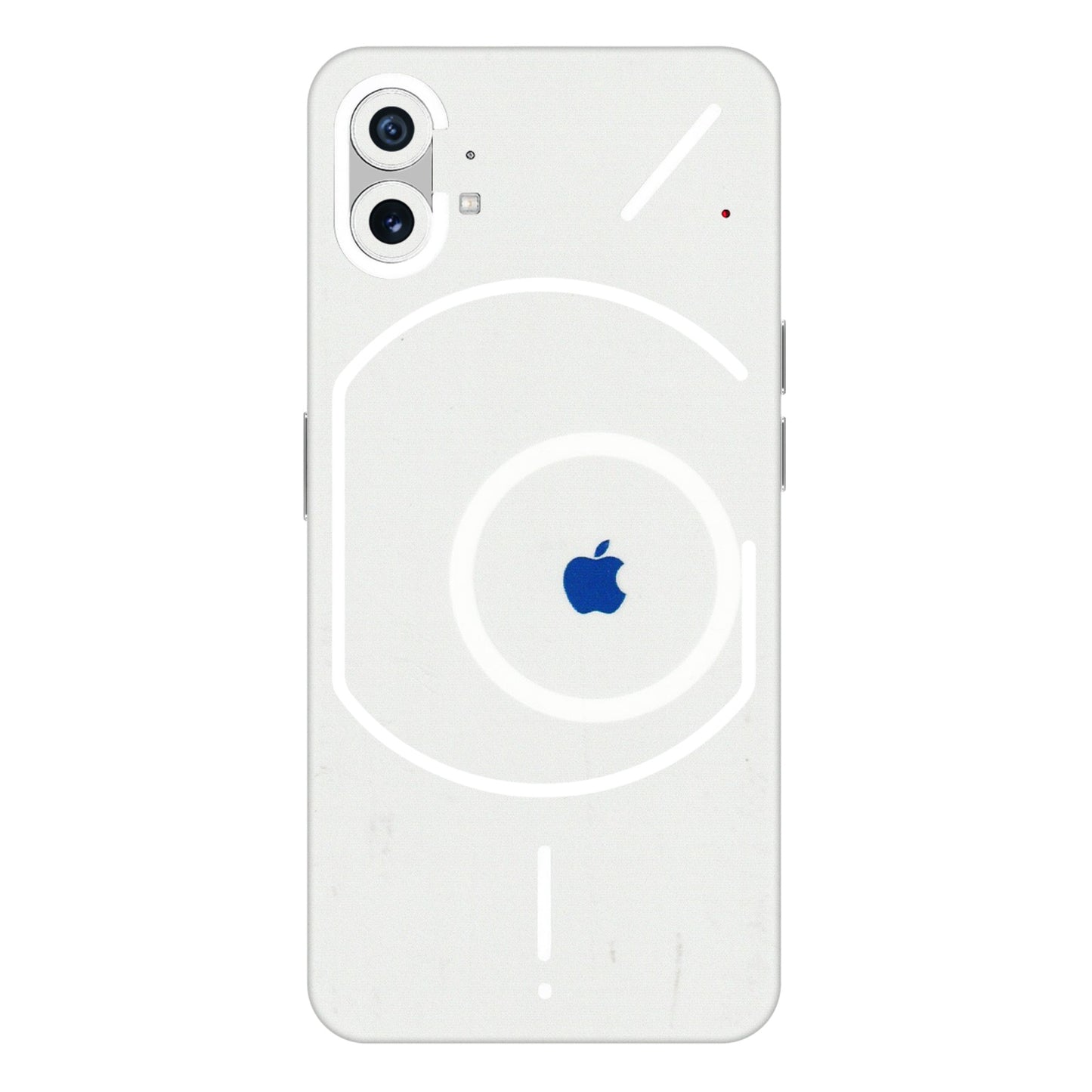Nothing Phone Skins (All Models) - iPhone Magsafe Logo - 3D Embossed Finish (L-320) Nothing Phone 1 5G