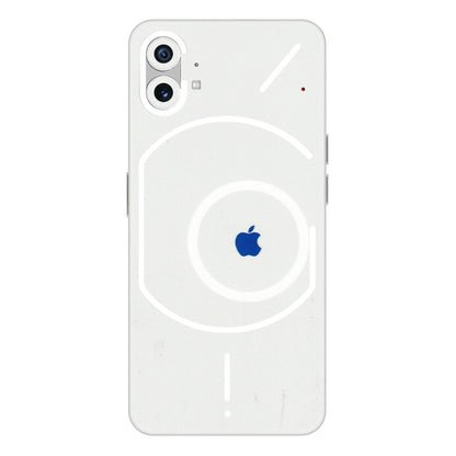 Nothing Phone Skins (All Models) - iPhone Magsafe Logo - 3D Embossed Finish (L-320) Nothing Phone 1 5G