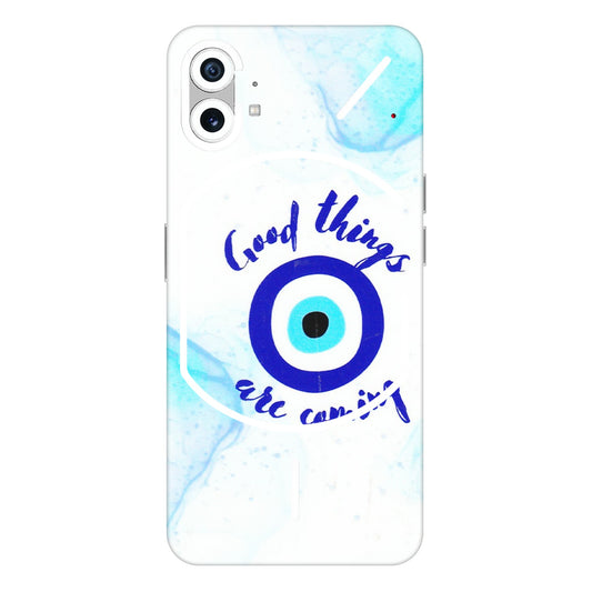 Nothing Phone Skins (All Models) - Evil Eye Good Things Are Coming - 3D Embossed Finish (L-322) Nothing Phone 1 5G