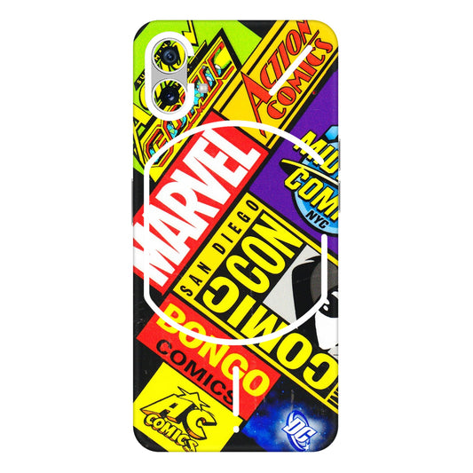 Nothing Phone Skins (All Models) - Bongo Comic Con - 3D Embossed Finish (L-325) Nothing Phone 1 5G