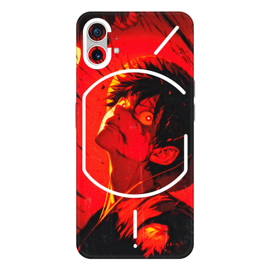 Nothing Phone Skins (All Models) - D.Luffy Power Up One Piece Anime - 3D Embossed Finish (L-326) Nothing Phone 1 5G