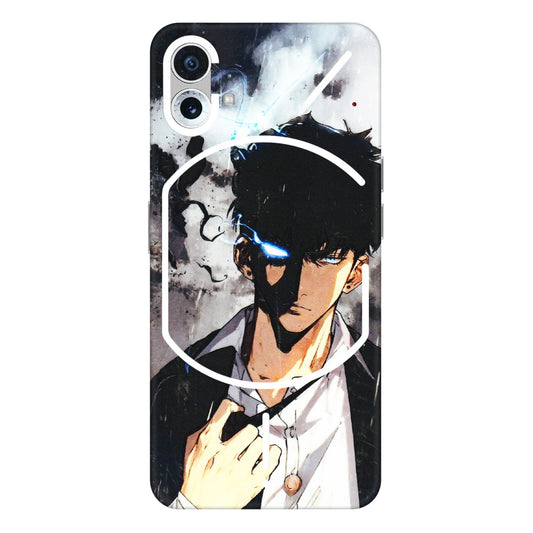 Nothing Phone Skins (All Models) - Sung Jinwoo Manhwa Anime - 3D Embossed Finish (L-328) Nothing Phone 1 5G