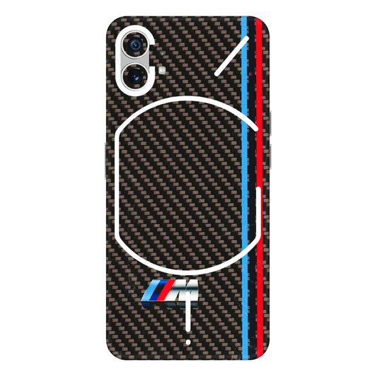 Nothing Phone Skins (All Models) - BM Carbon Fiber Feels - 3D Embossed Finish (L-38) Nothing Phone 1 5G