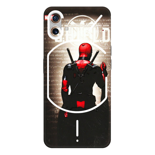 Nothing Phone Skins (All Models) - Deadpool - 3D Embossed Finish (L-56) Nothing Phone 1 5G