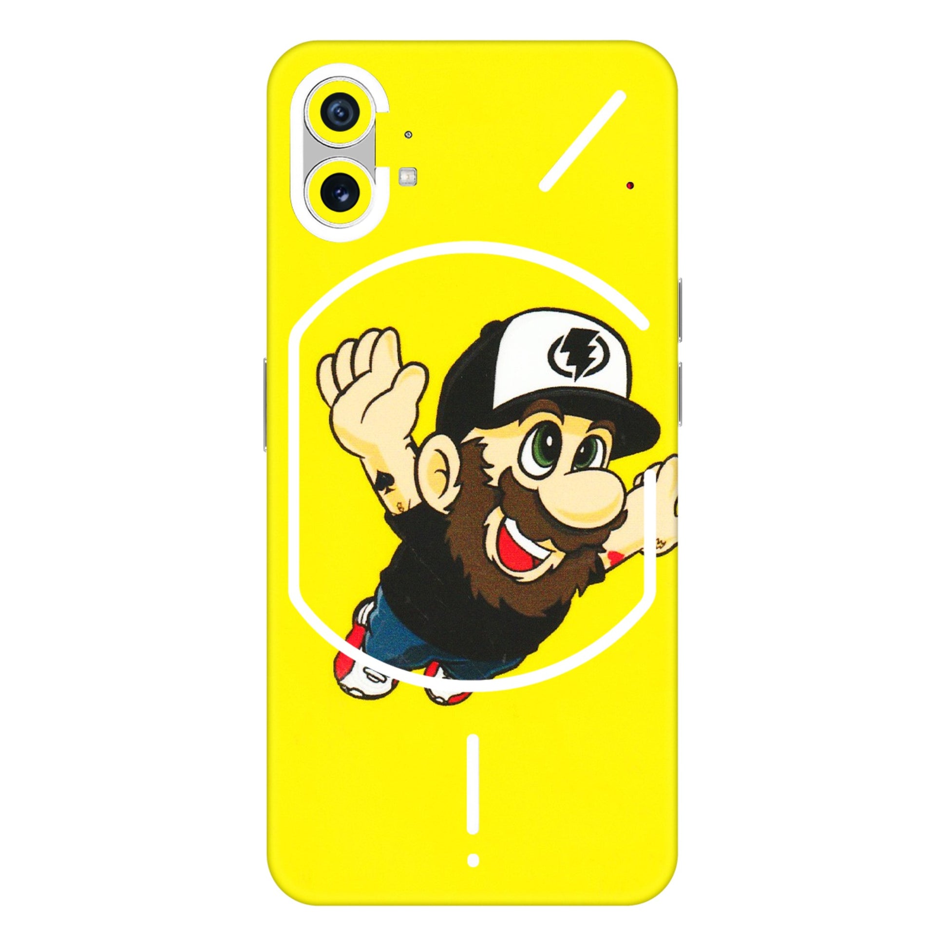 Nothing Phone Skins (All Models) - Flying Beardo - 3D Embossed Finish (L-60) Nothing Phone 1 5G